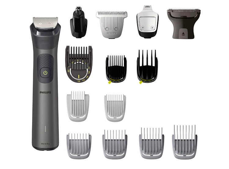 MÁQUINA CORTA PELO INALÁMBRICA PHILIPS MULTIGROOM 15 EN 1 SERIE 7000 PARA CARA, CABELLO Y CUERPO - 1