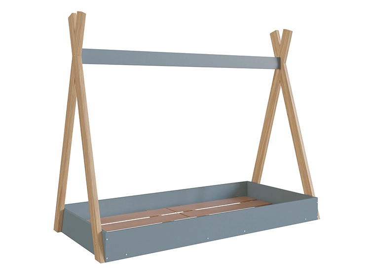 CAMA TRANSICIÓN INFANTIL KIDSCOOL MONTESSORI AZUL - 1