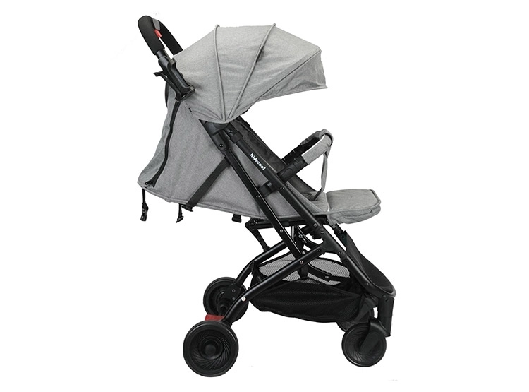 COCHE PASEO KIDSCOOL ULTRA COMPACTO MIMO GRIS - 5