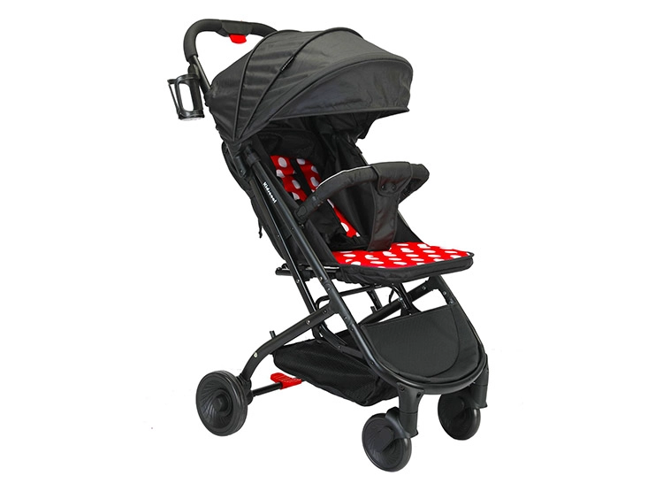 COCHE PASEO KIDSCOOL ULTRA COMPACTO MIMO ROJO - 1