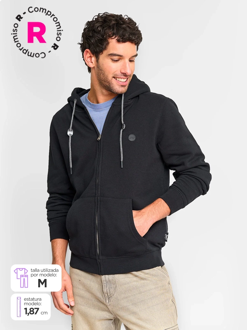 POLERÓN HOMBRE HALF FULL ZIPPER  - 1