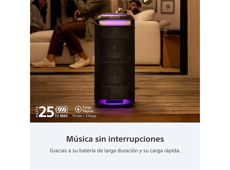 PARLANTE BLUETOOTH SONY SRS-XV800 ALTA POTENCIA - 5