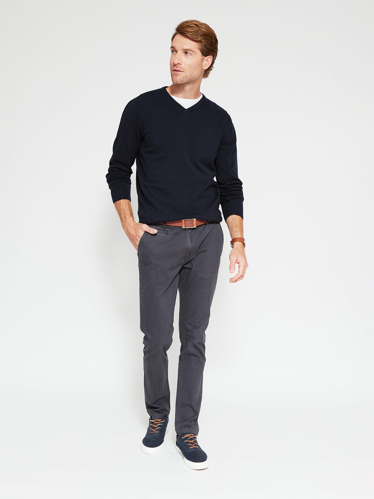 SWEATER HOMBRE REGATTA CUELLO EN V - 4