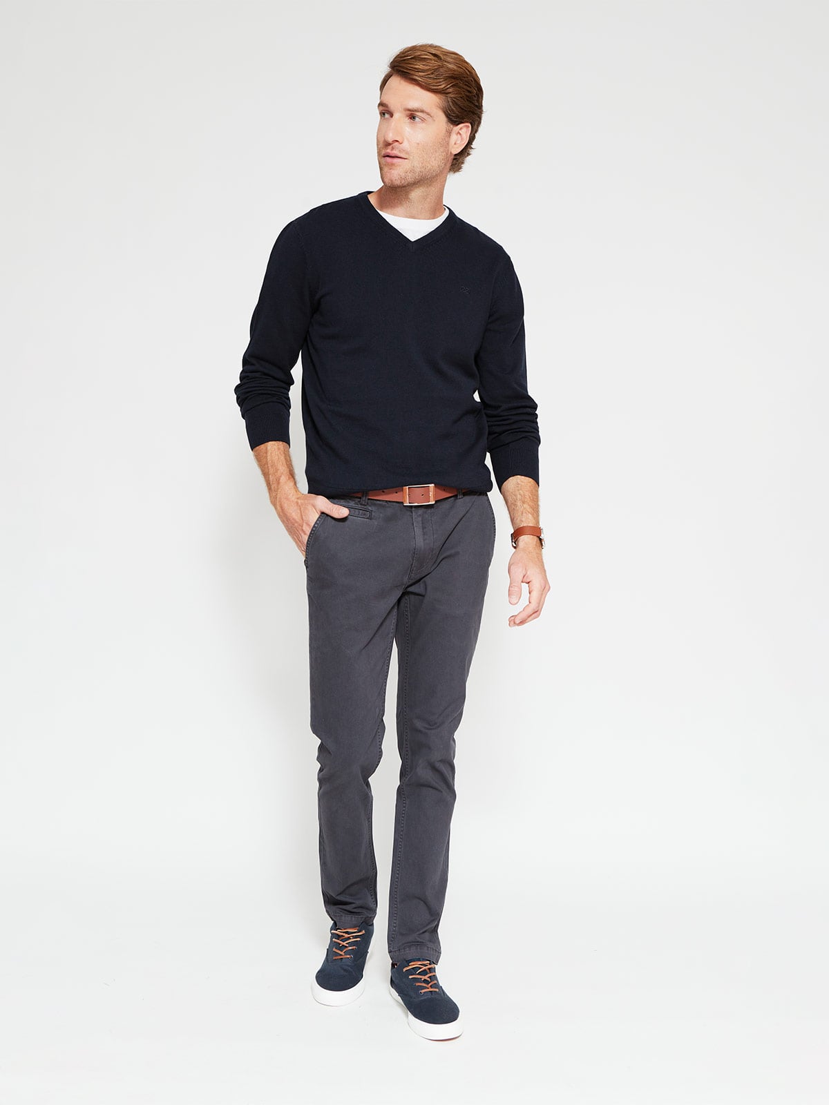 SWEATER HOMBRE REGATTA CUELLO EN V - 4