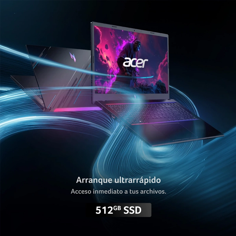 NOTEBOOK ACER GAMER NITRO V15 ANV15-51-53W1-1 INTEL CORE I5 16GB RAM 512GB SSD NVIDIA RTX 2050 15.6” - 7