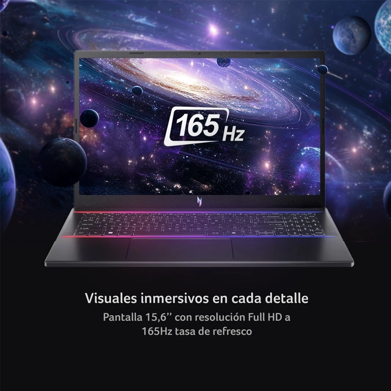 NOTEBOOK ACER GAMER NITRO V15 ANV15-51-53W1-1 INTEL CORE I5 16GB RAM 512GB SSD NVIDIA RTX 2050 15.6” - 8