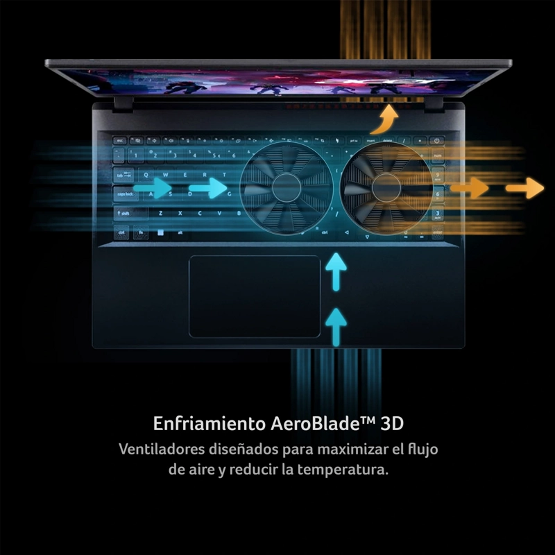 NOTEBOOK ACER GAMER NITRO V15 ANV15-51-53W1-1 INTEL CORE I5 16GB RAM 512GB SSD NVIDIA RTX 2050 15.6” - 10