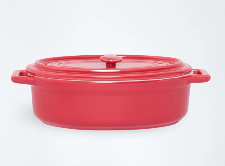 RAMEQUIN RIPLEY HOME PASTA OVAL ROJO - 1