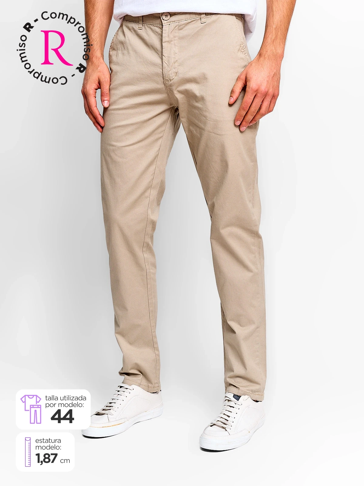 PANTALÓN INDEX SLIM BÁSICO - 1