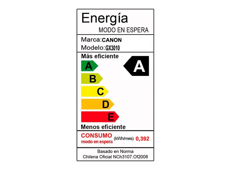 IMPRESORA MULTINFUNCIONAL CANON INYECCIÓN TINTA GX-3010 WIFI MAXIFY - 14