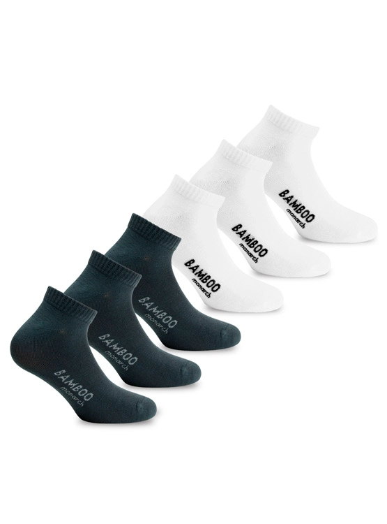 CALCETINES MONARCH PACK X6 BAMBOO DEPORTE - 1