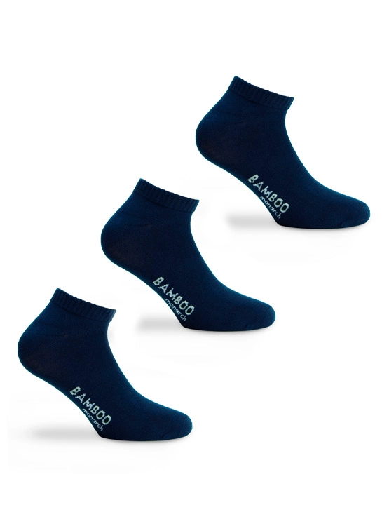 3 PACK CALCETINES BAMBÚ NIÑA MONARCH TRI DEPORTIVOS BAMBOO - 1