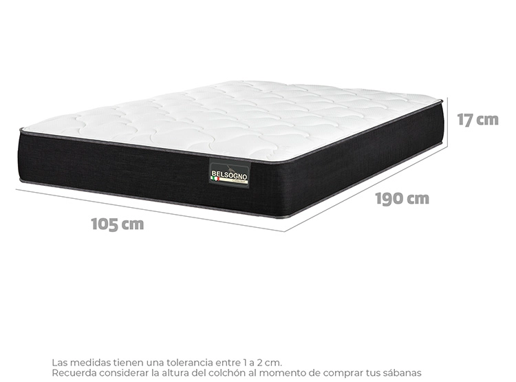 COLCHÓN BELSOGNO ONE 1.5 PLAZAS - 3