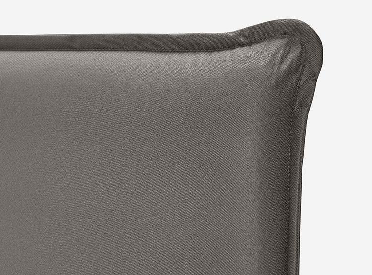 JUEGO DE DORMITORIO ROSEN CAMA EUROPEA TEMPO BD 2 PLAZAS + SET MAURICE GRIS - 5