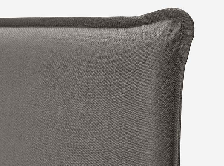 JUEGO DE DORMITORIO ROSEN CAMA EUROPEA TEMPO KING + SET MAURICE GRIS - 5