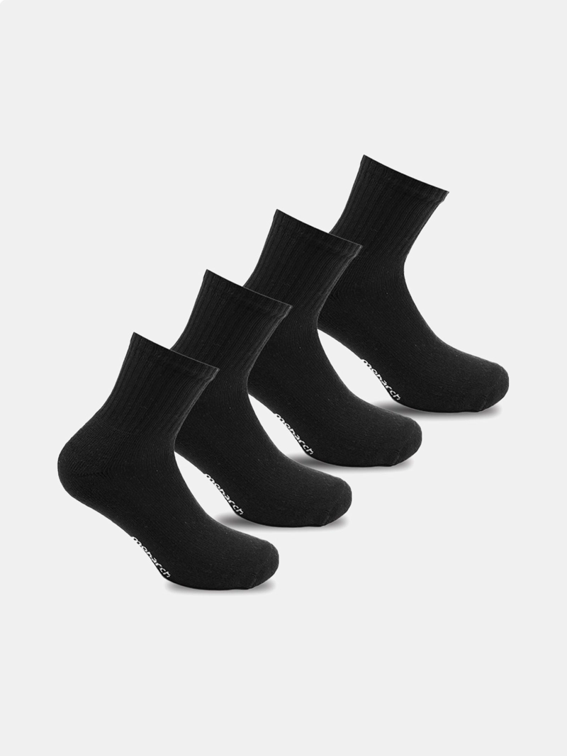 PACK X4 CALCETINES HOMBRE MONARCH ALGODÓN DEPORTIVO - 1