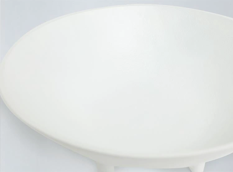 CENTRO DE MESA MAISON LINETT BEIGE ALUMINIO BLANCO - 2