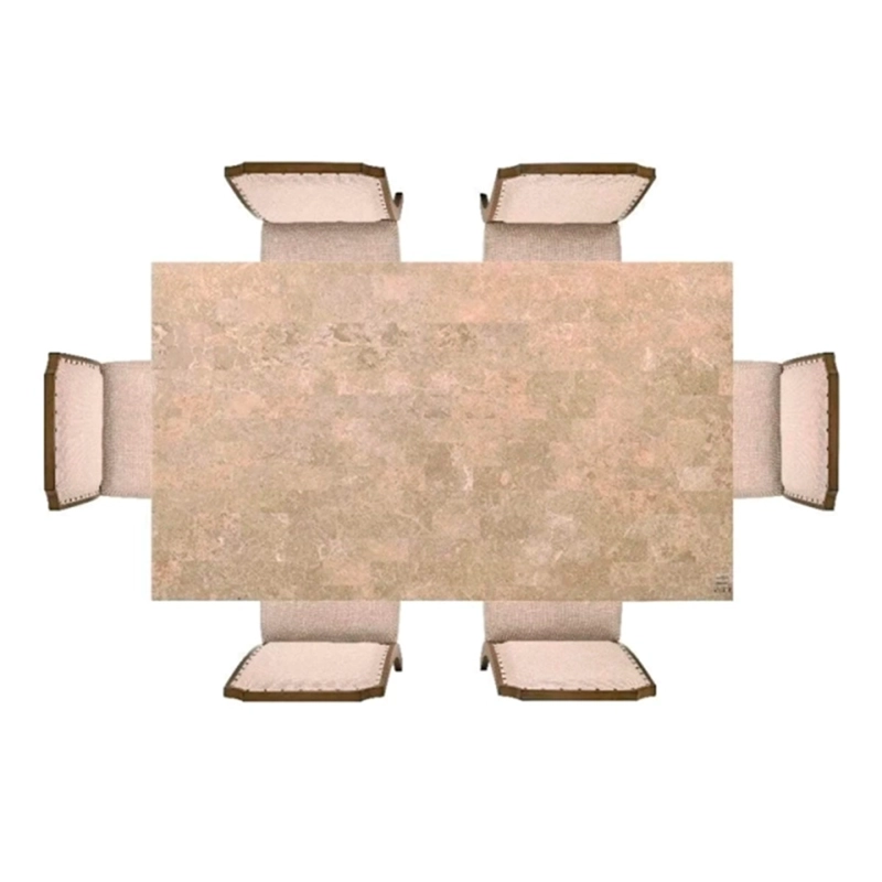 JUEGO DE COMEDOR RIPLEY HOME HAGEN MARMOL GENUINO 6 SILLAS - 5