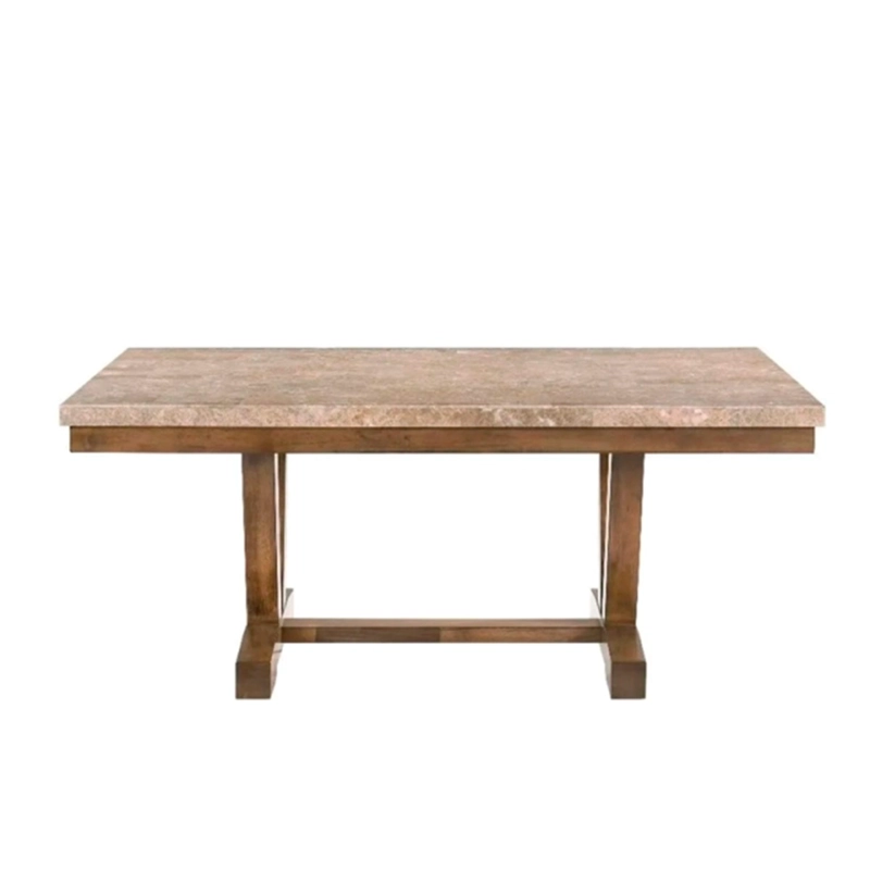 JUEGO DE COMEDOR RIPLEY HOME HAGEN MARMOL GENUINO 6 SILLAS - 6