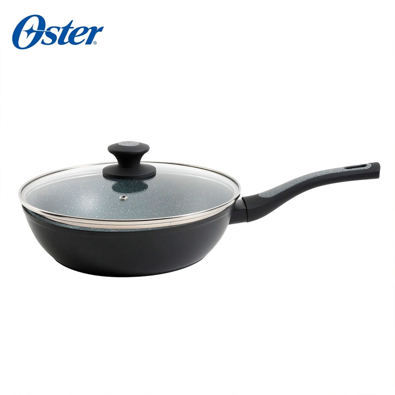 SARTÉN WOK OSTER BASTONE 26 CM C/ TAPA ALUMINIO  - 2