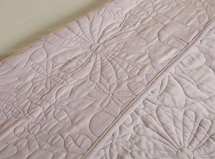 CUBRECAMAS RIPLEY HOME VELVET CLÁSICO 2PL LILA - 3