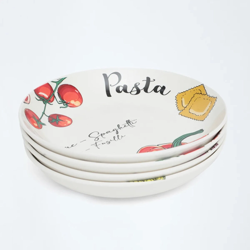 SET BOWLS RIPLEY HOME PASTA TOMATE X4 - 3