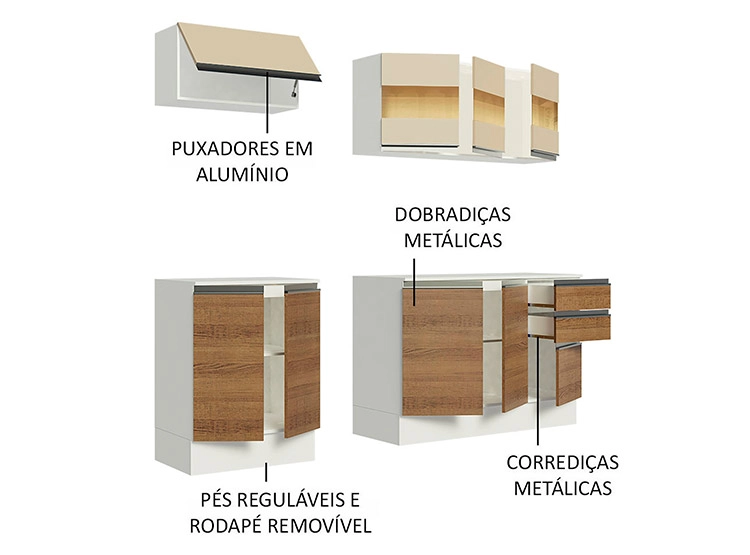 MUEBLE DE COCINA VEKKA HOME SMART SUPER - 3