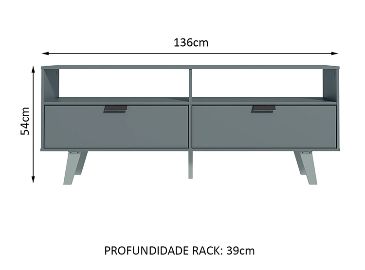 RACK VEKKA HOME OSLO GREY - 4