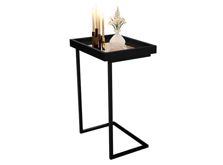 MESA LATERAL BE DESIGN LUXOR METAL 41.5 X 29 CM - 1