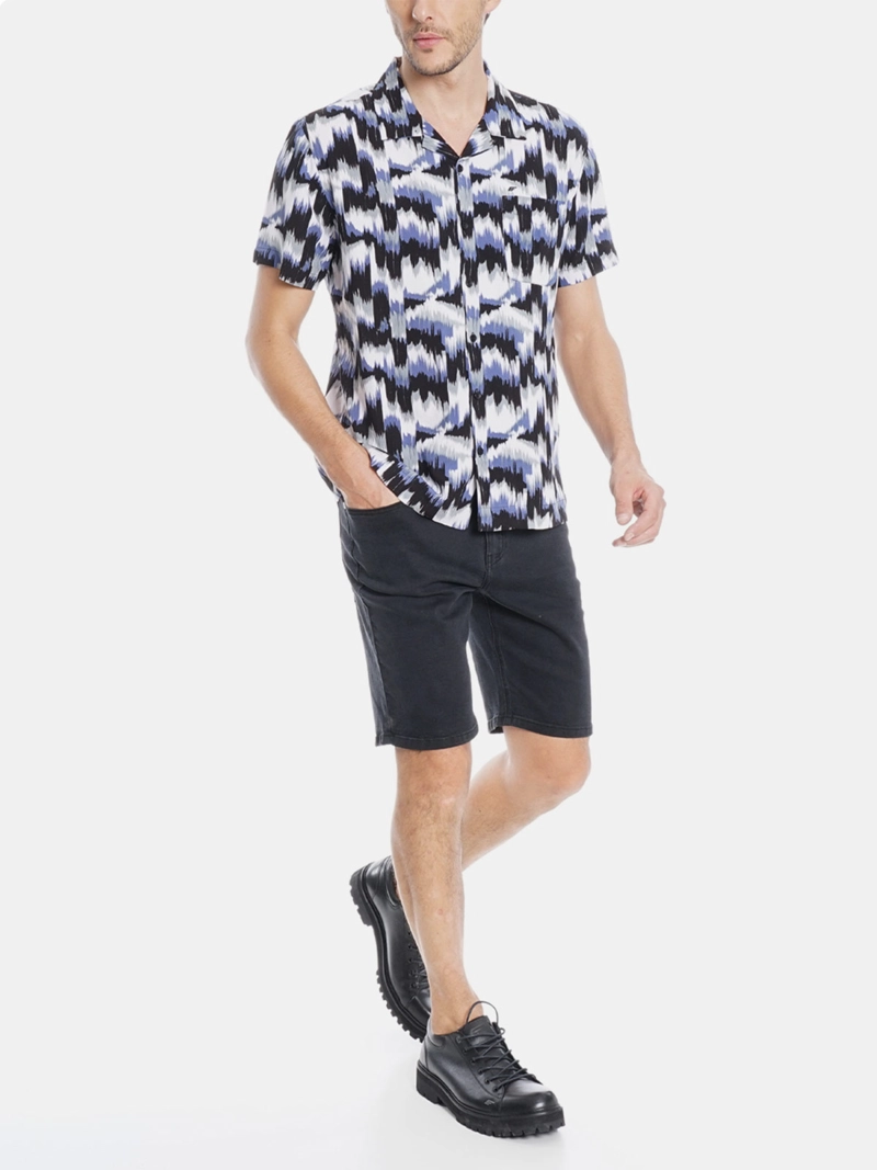 CAMISA HOMBRE ELLUS MANGA CORTA REGULAR FIT - 5
