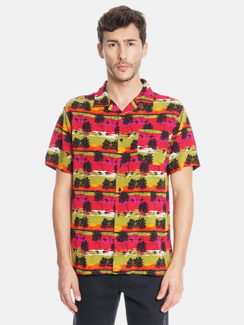 CAMISA HOMBRE ELLUS MANGA CORTA REGULAR FIT - 1