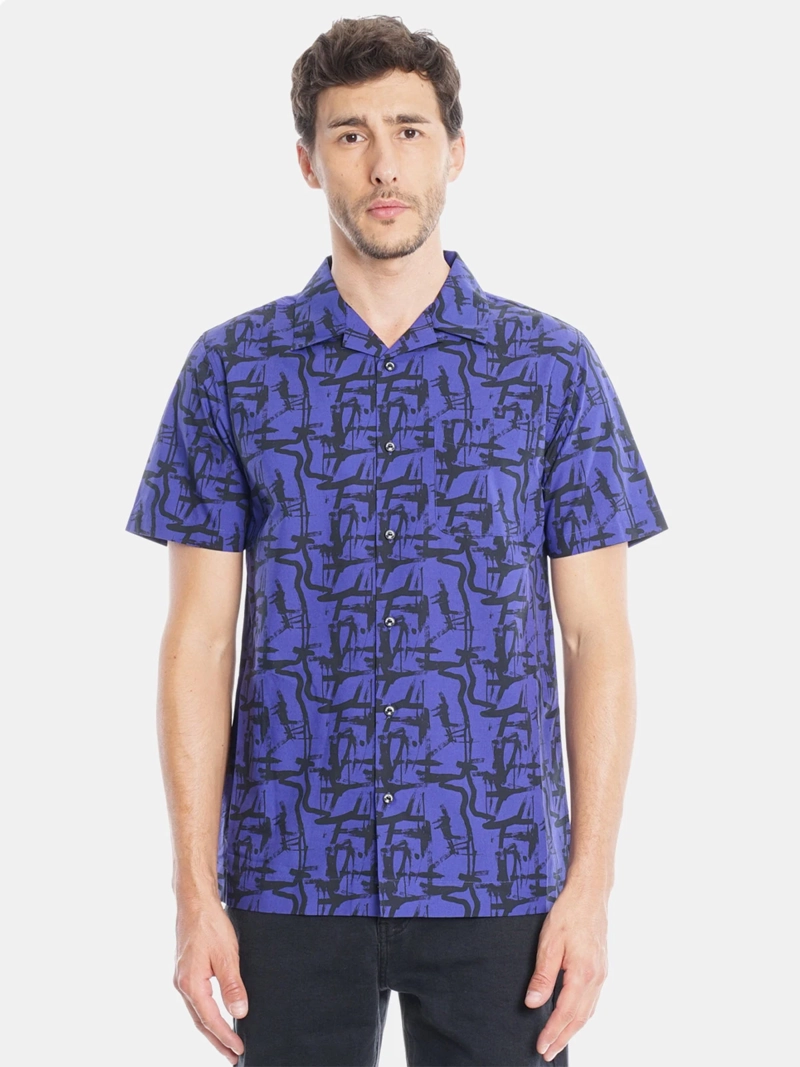 CAMISA HOMBRE ELLUS MANGA CORTA REGULAR FIT - 1
