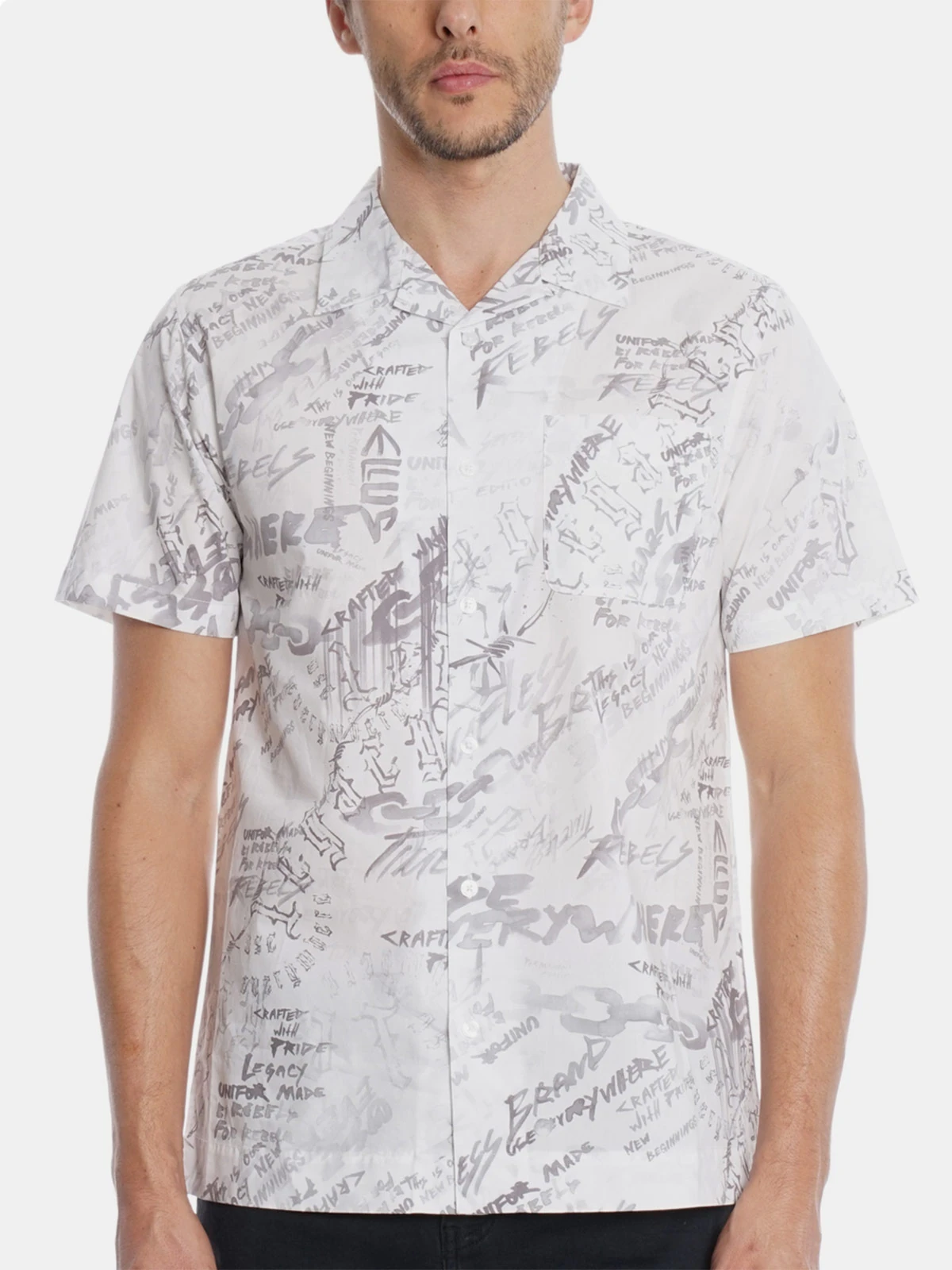 CAMISA HOMBRE ELLUS REGULAR FIT ALGODÓN - 1