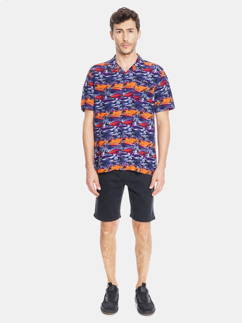 CAMISA HOMBRE ELLUS MANGA CORTA REGULAR FIT - 5