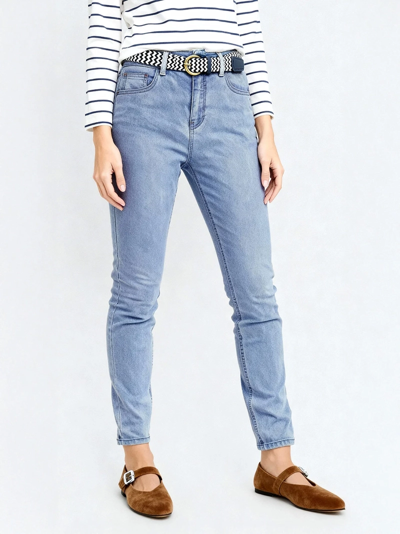 JEANS MUJER REGATTA PITILLO CON CINTURÓN - 2