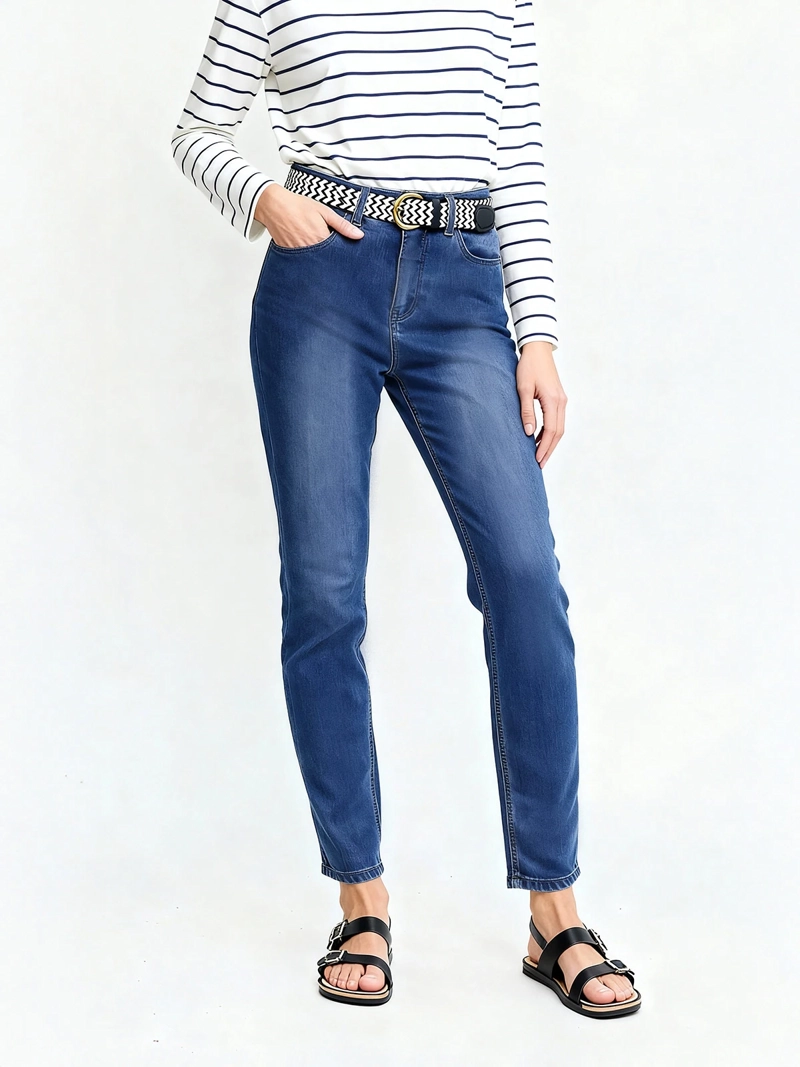 JEANS MUJER REGATTA PITILLO CON CINTURÓN - 2