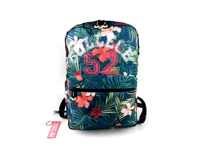 MOCHILA POP STREET VARSITY FLOWERS - 1