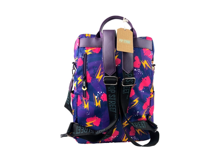 MOCHILA ESCOLAR POP STREET YUM MORADO - 3