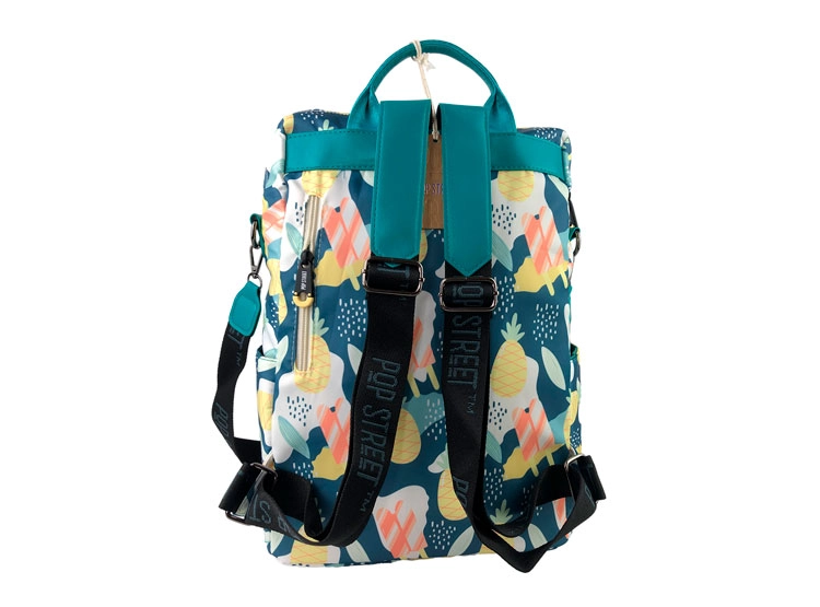 MOCHILA ESCOLAR POP STREET YUM VERDE - 3