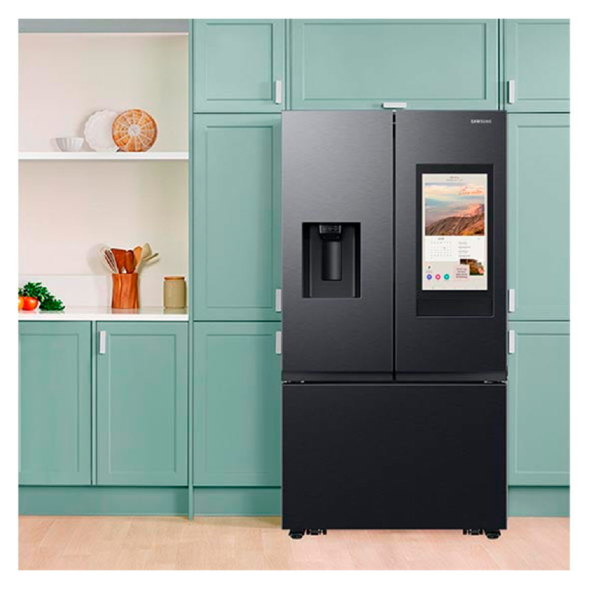 REFRIGERADOR FRENCH DOOR SAMSUNG RF27CG5910B1 FAMILY HUB 564L NO FROST NEGRO - 5