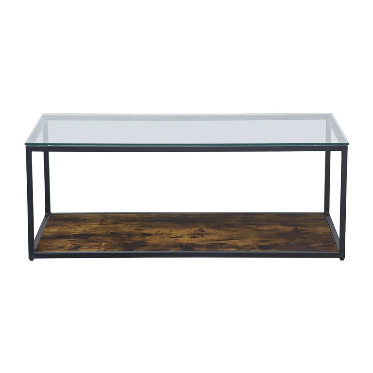MESA DE CENTRO RIPLEY HOME PENÉLOPE METAL CAFÉ 120 X 60 CM - 2