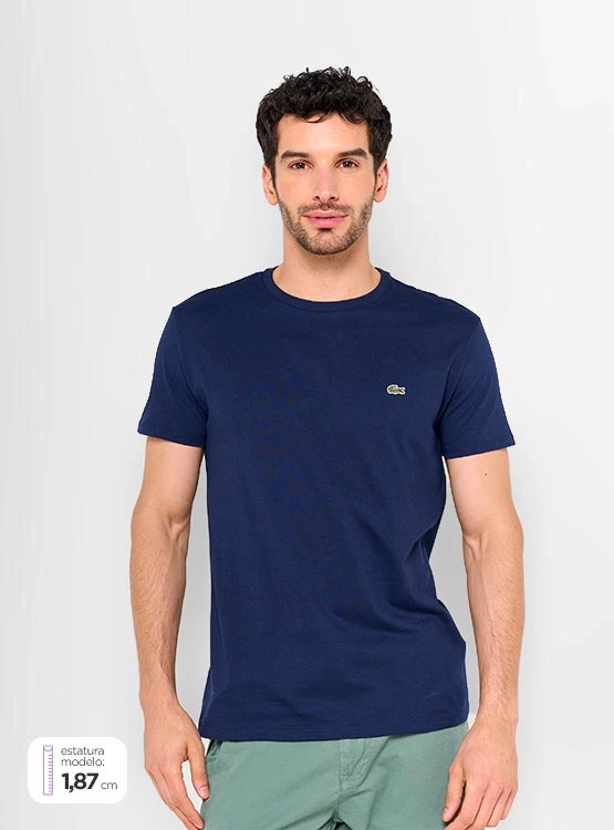 POLERA HOMBRE LACOSTE ALGODÓN  - 1