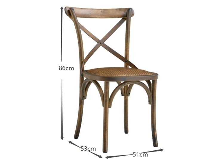 JUEGO DE COMEDOR MAISON LINETT CORSICA VIDRIO 6 SILLAS CAFÉ - 8