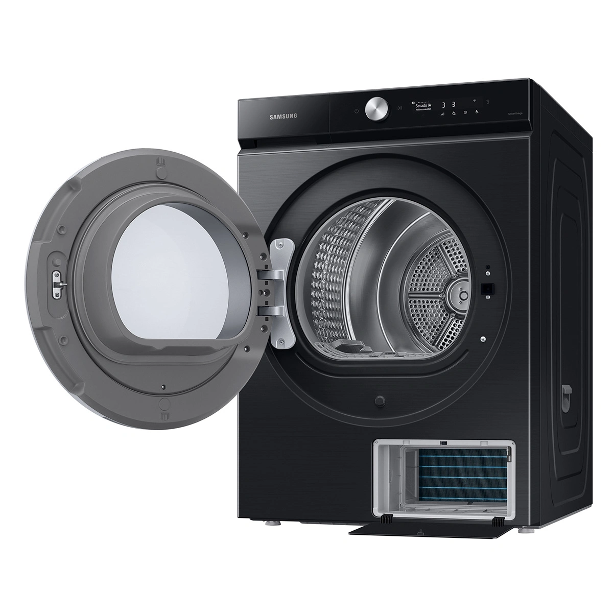 SECADORA DE ROPA BOMBA DE CALOR SAMSUNG BE SPOKE DV17B9750CV 17KG NEGRO - 2