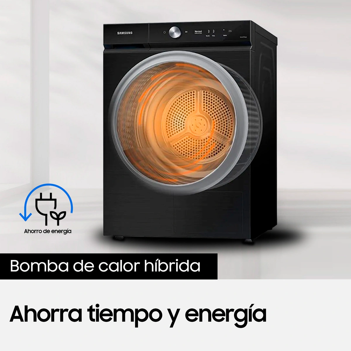 SECADORA DE ROPA BOMBA DE CALOR SAMSUNG BE SPOKE DV17B9750CV 17KG NEGRO - 5