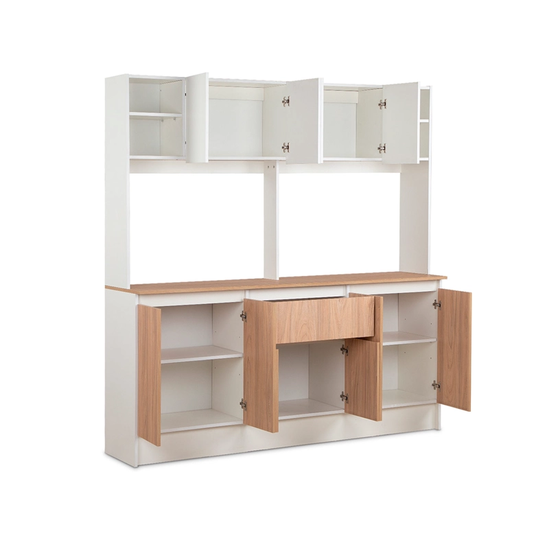 MUEBLE DE COCINA CIC IBIZA 10 PUERTAS 1 CAJÓN BLANCO - 2