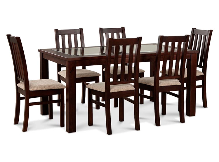 JUEGO DE COMEDOR CIC ÑUBLE 6 SILLAS - 1