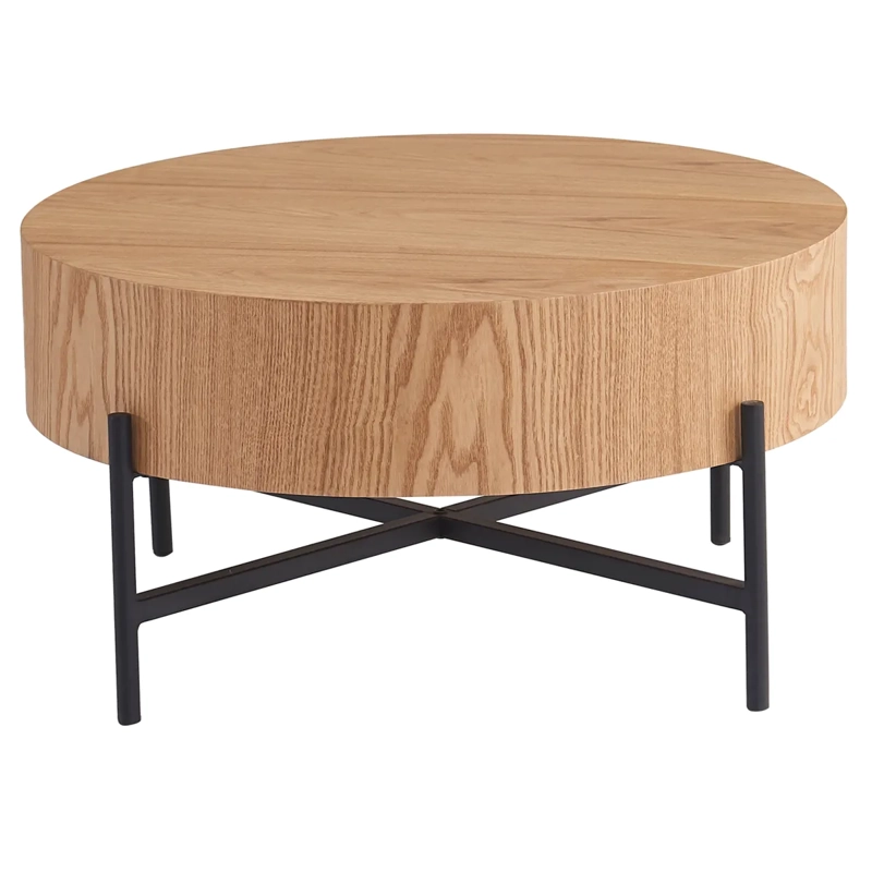 MESA DE CENTRO RIPLEY HOME CROVETTO METAL CAFÉ 75 X 75 CM - 1