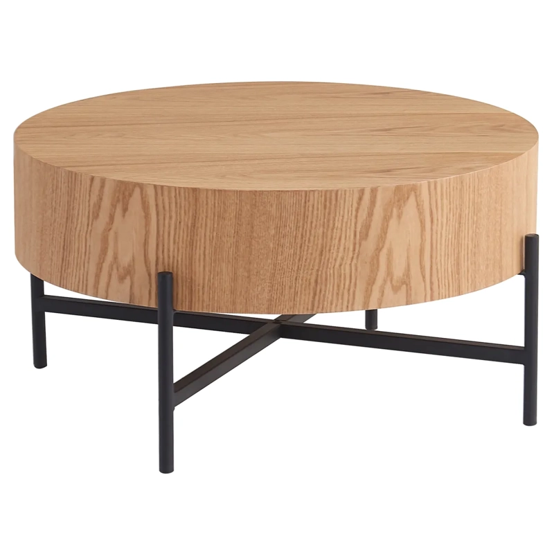 MESA DE CENTRO RIPLEY HOME CROVETTO METAL CAFÉ 75 X 75 CM - 2