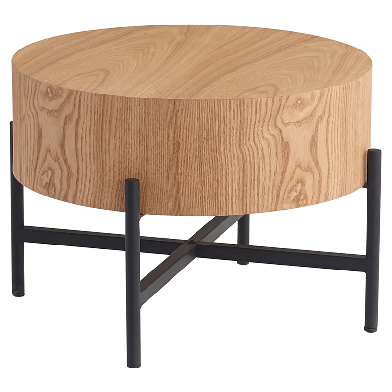 MESA DE CENTRO RIPLEY HOME CROVETTO METAL CAFÉ 55 X 55 CM - 1